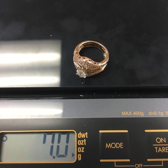 diamonds engagement ring rose gold - Picture 5 of 5